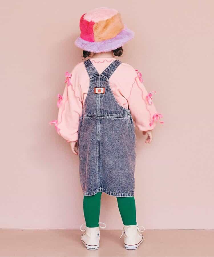 多色仿皮草漁夫帽