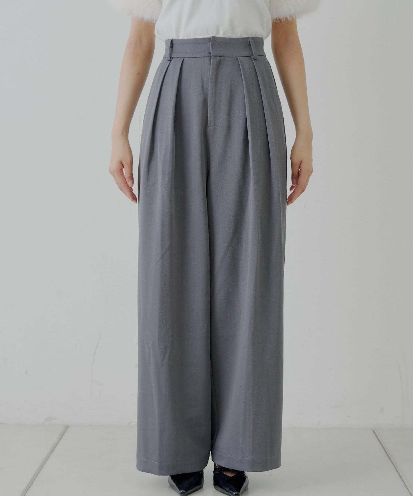 【SALON by Chico】 大蝴蝶結長款休閒褲