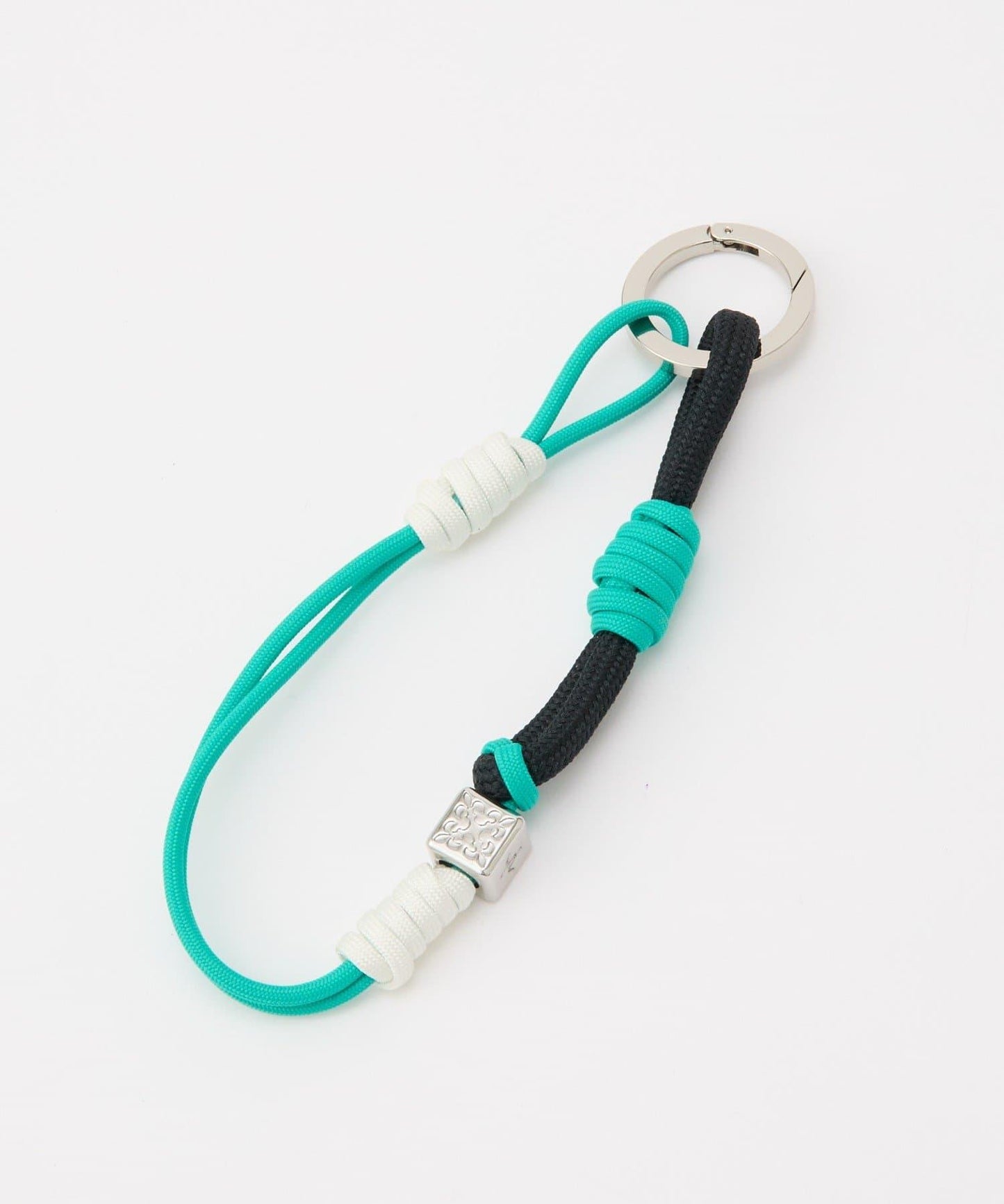 【結繩造型×金屬配件】傘繩包包掛飾