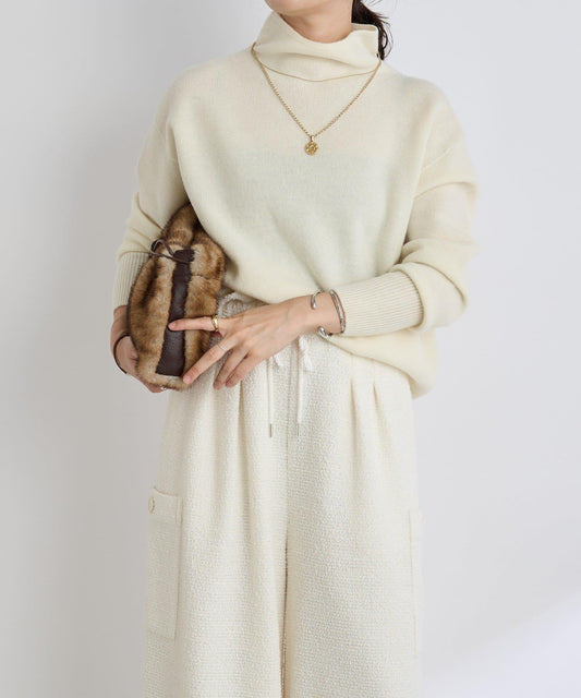 【百搭上衣】100%羊毛新款高領針織衫/預計11月上旬發貨