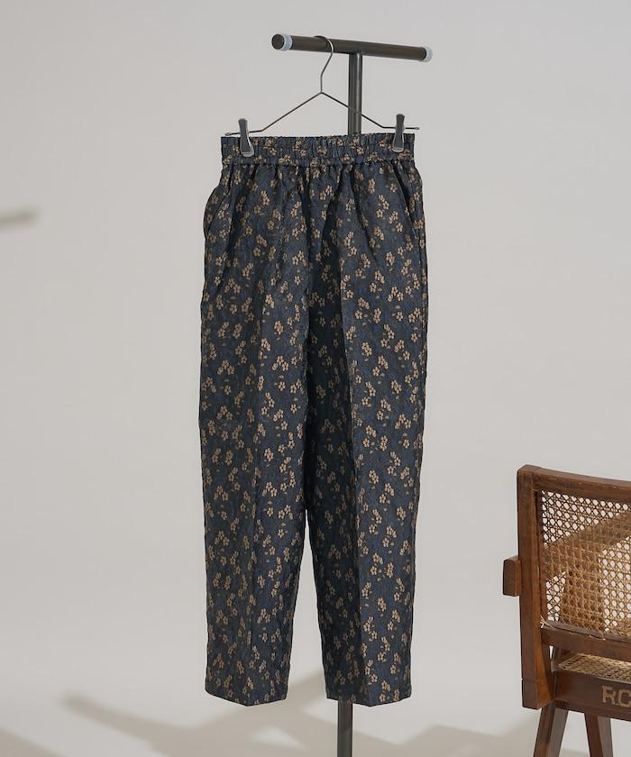 花卉提花長褲<可搭配套裝>