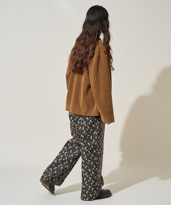 花卉提花長褲<可搭配套裝>