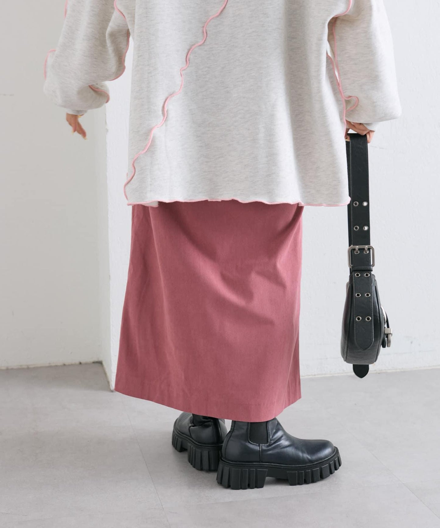 【w closet】開叉長裙