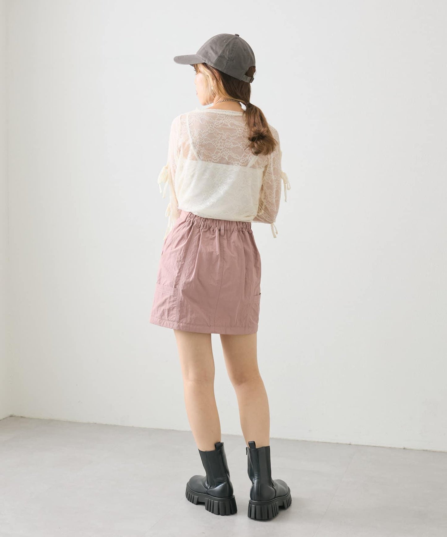 【w closet】多功能工裝裙