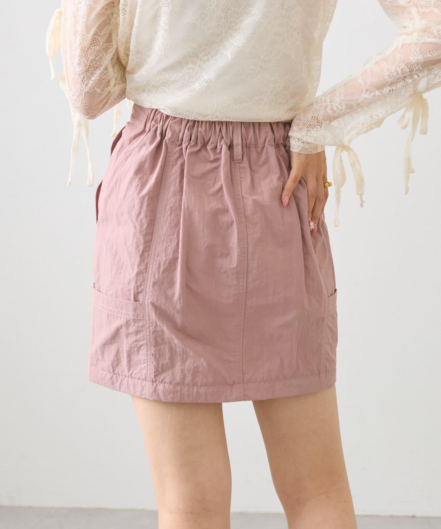 【w closet】多功能工裝裙