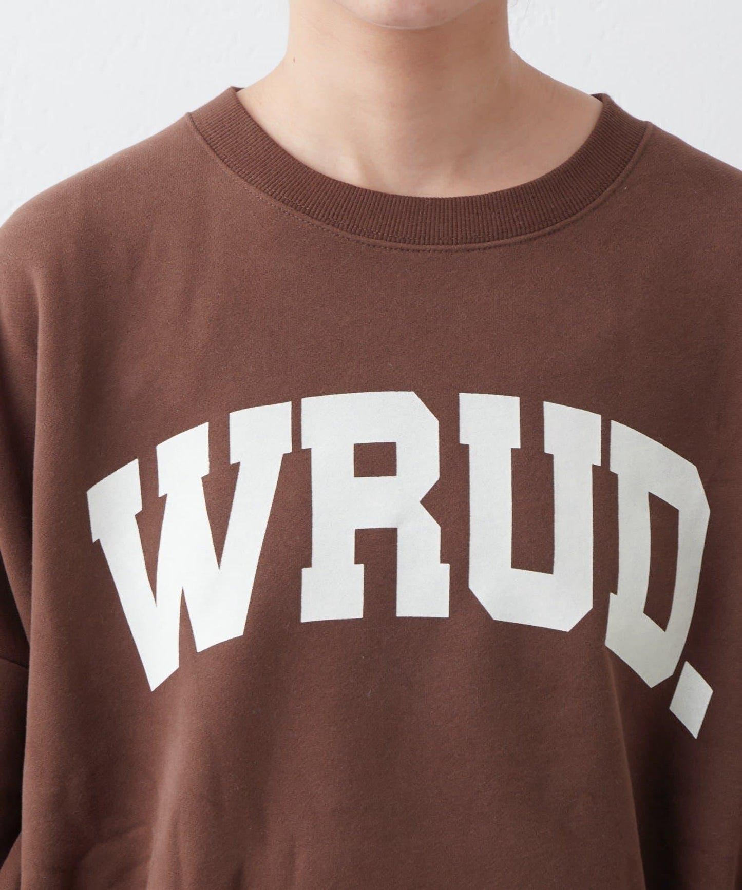 WRUD.寬鬆版型標誌衛衣