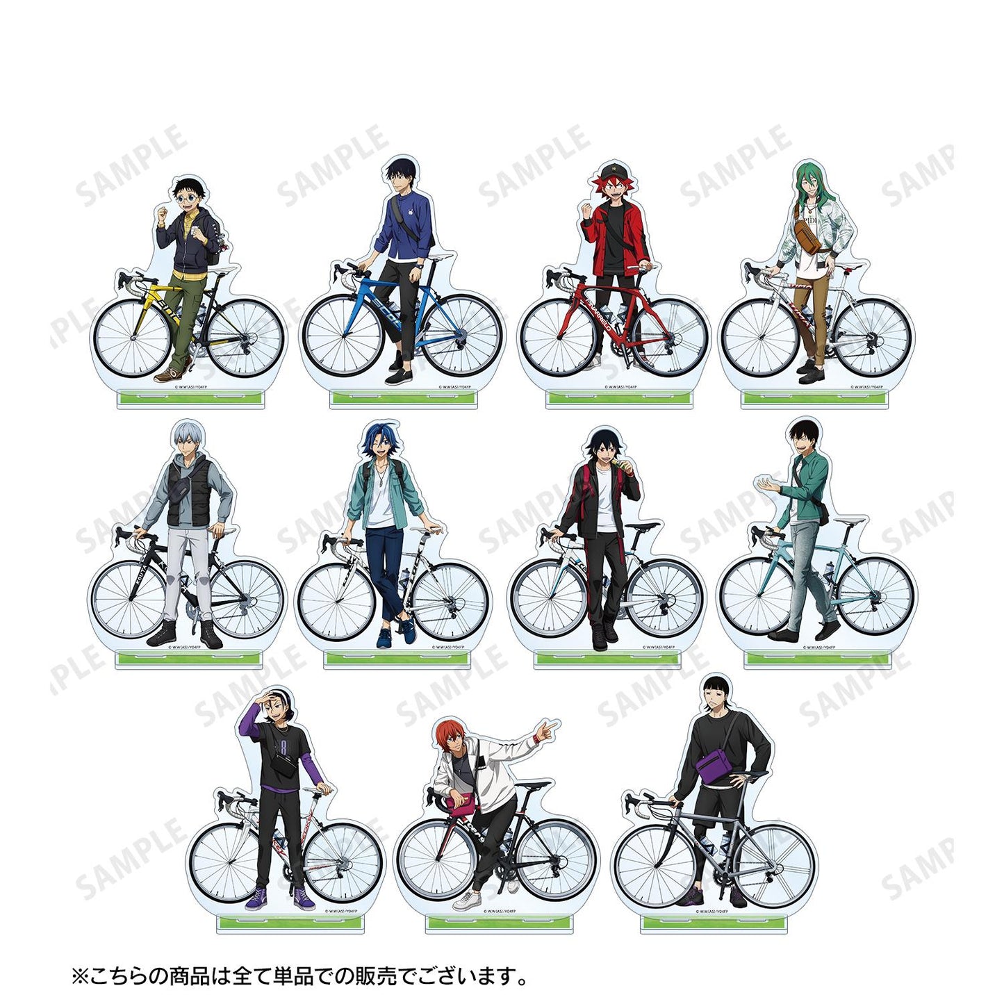 《飆速宅男》GLORY LINE 繪製版 東堂盡八 戶外版 大號亞克力立牌