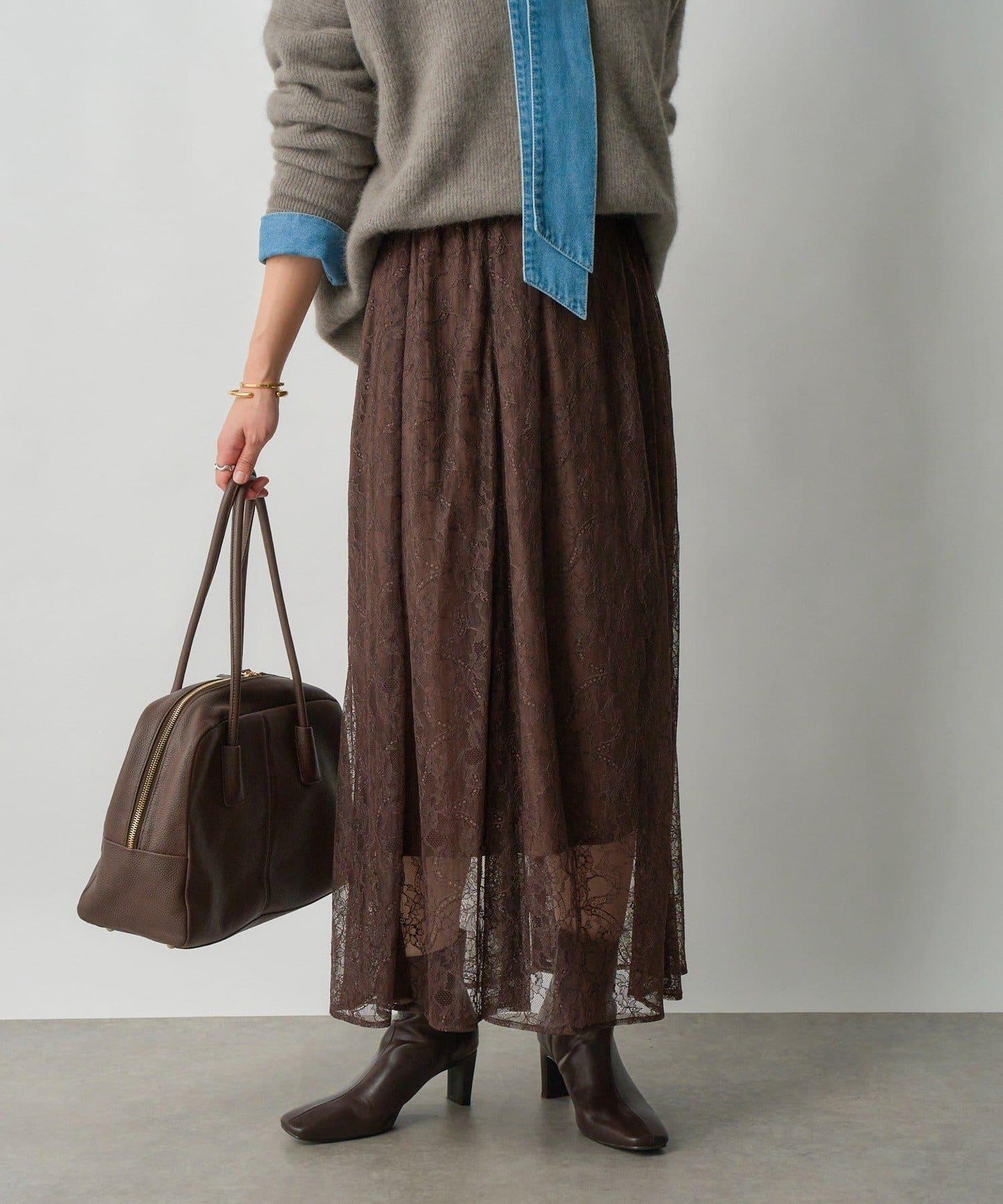 【多種搭配】蕾絲美人魚裙