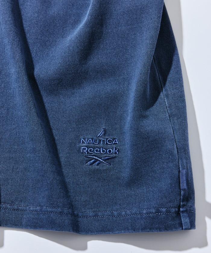 【限定】雙標拱形字母印花水洗圓領短袖T恤