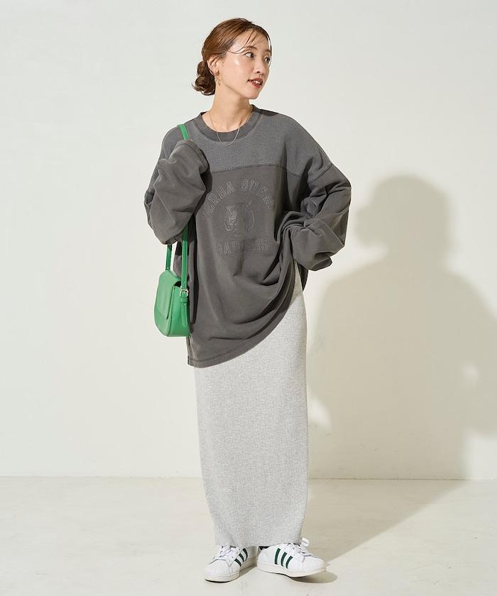 拼接印花工藝套頭衫