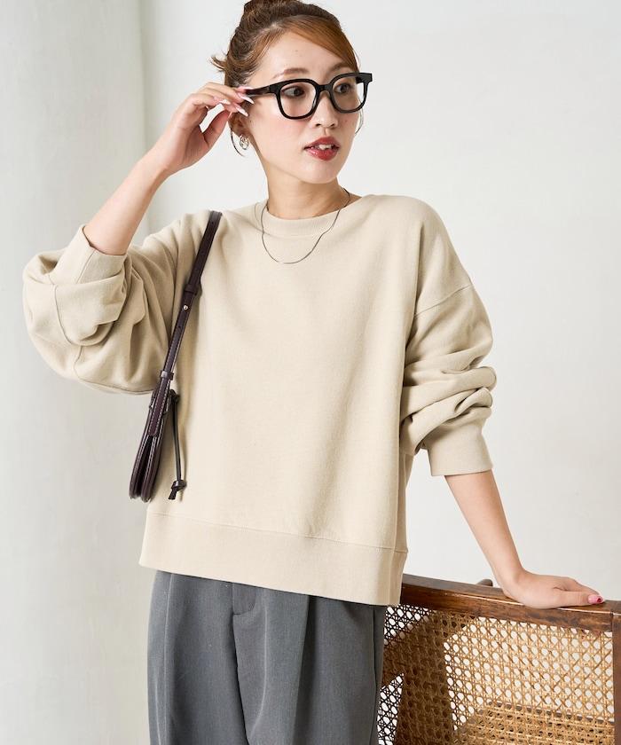 厚重款寬鬆短款衛衣