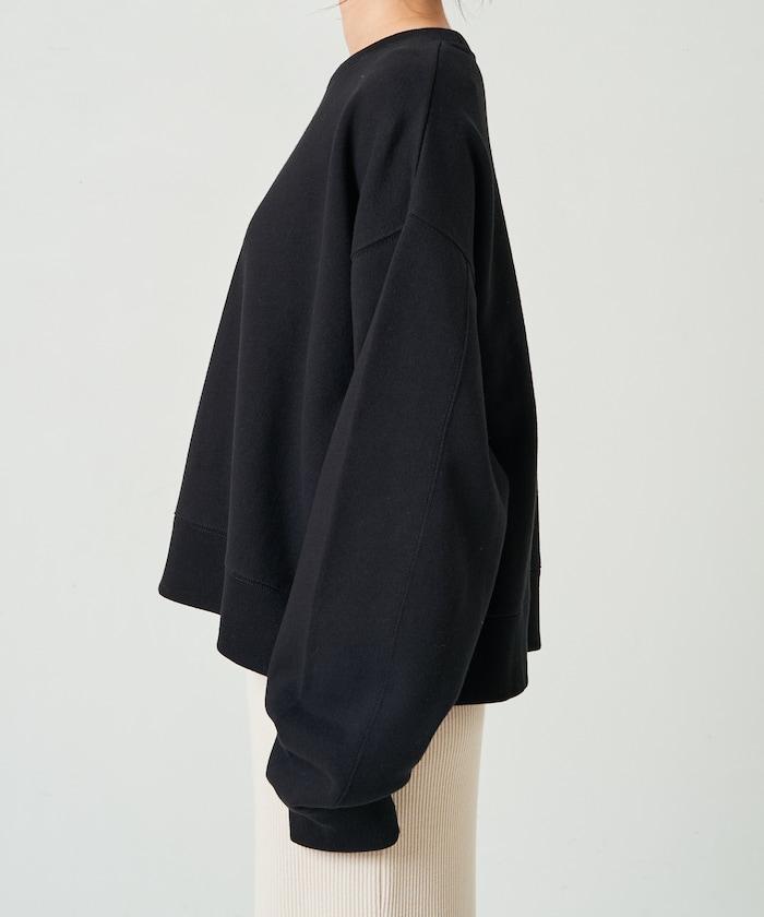 厚重款寬鬆短款衛衣