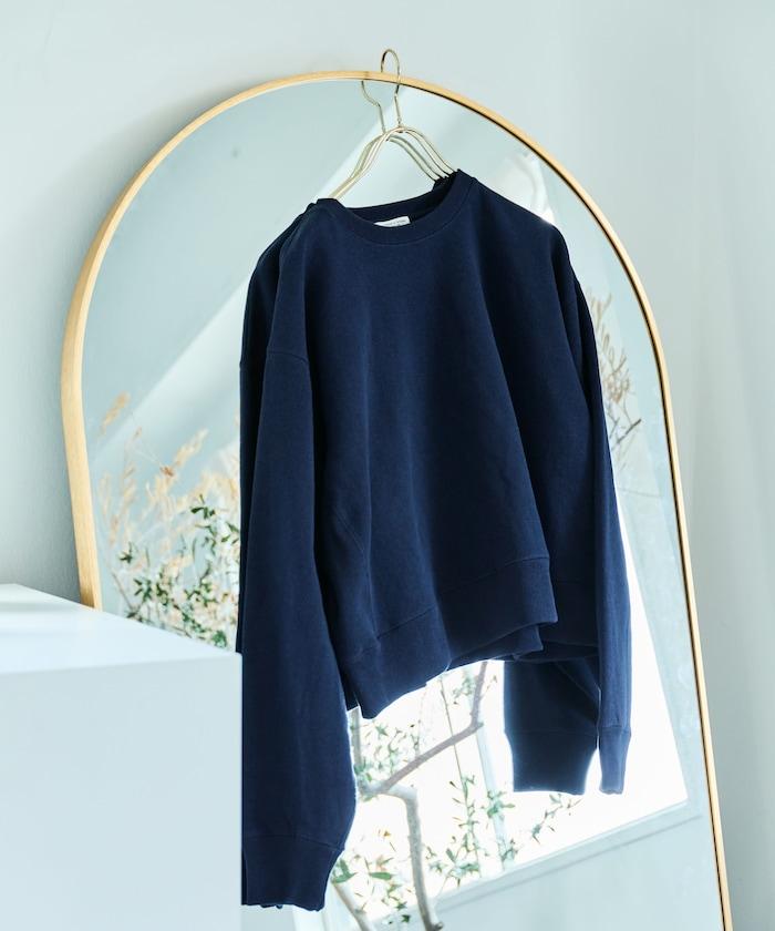 厚重款寬鬆短款衛衣