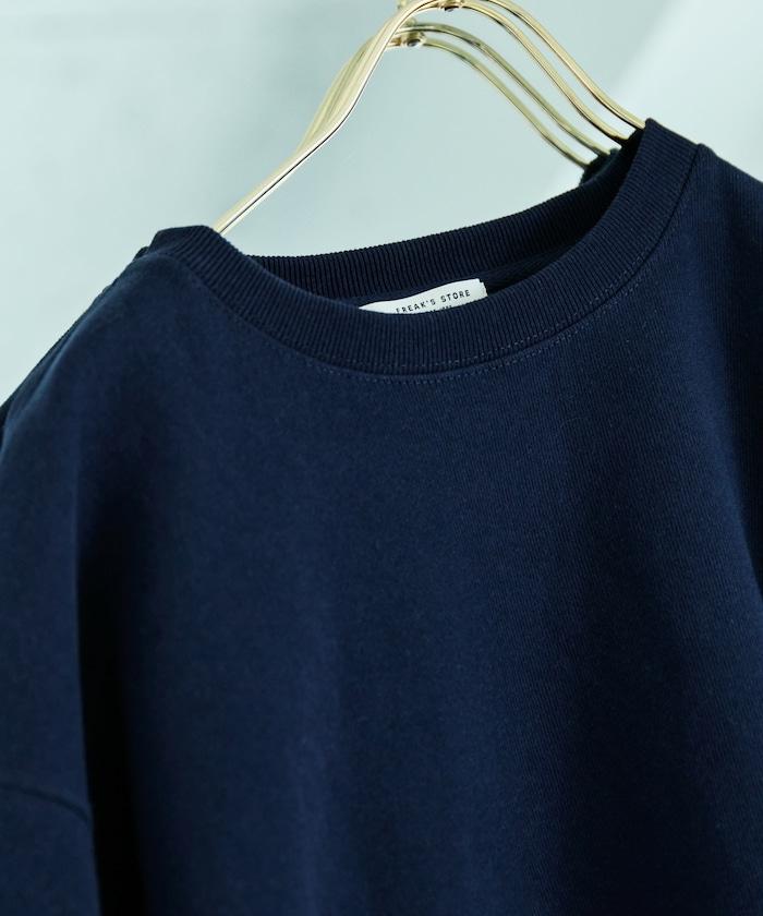 厚重款寬鬆短款衛衣