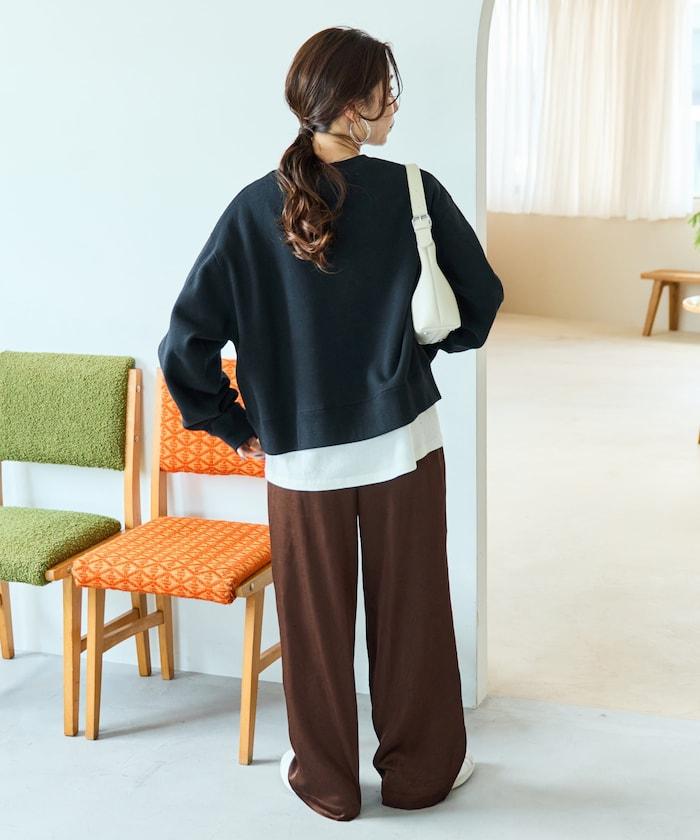 厚重款寬鬆短款衛衣