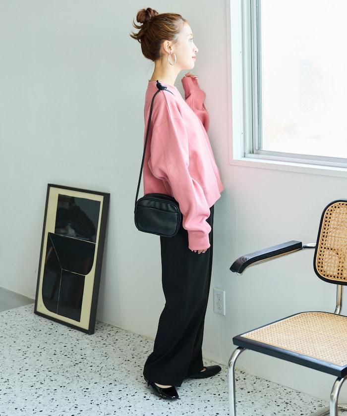 厚重款寬鬆短款衛衣