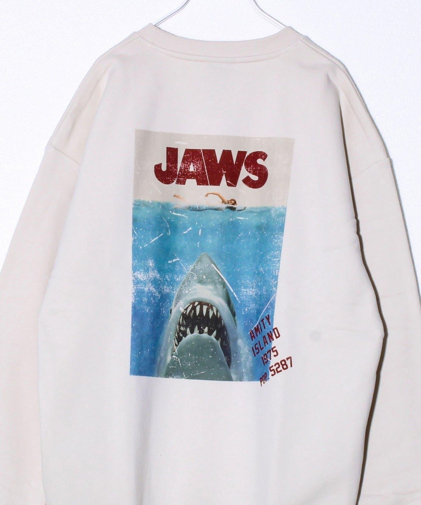 【E.T. & JAWS】男女同款復古風加絨衛衣