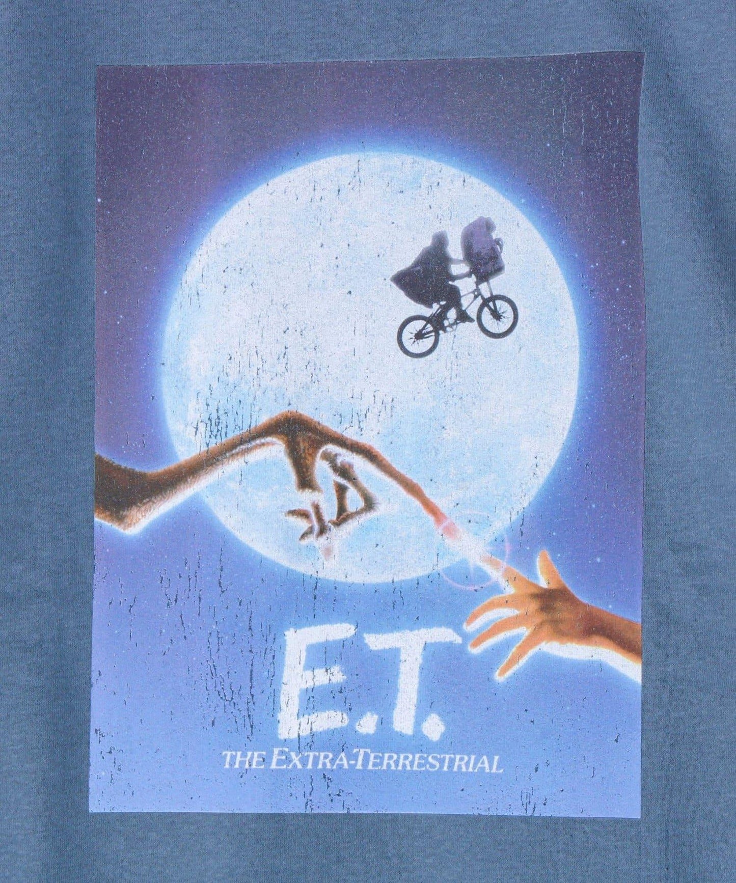 【E.T. & JAWS】男女同款復古風加絨衛衣