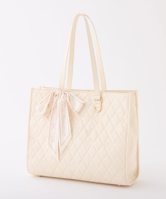 【LouLoumei】附帶絲巾可自立手提托特包