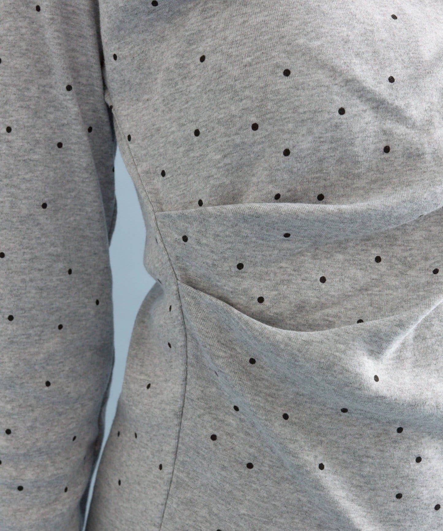 【人氣系列/新色白色・灰色2】一字肩長袖T恤※僅限電商渠道專屬顏色