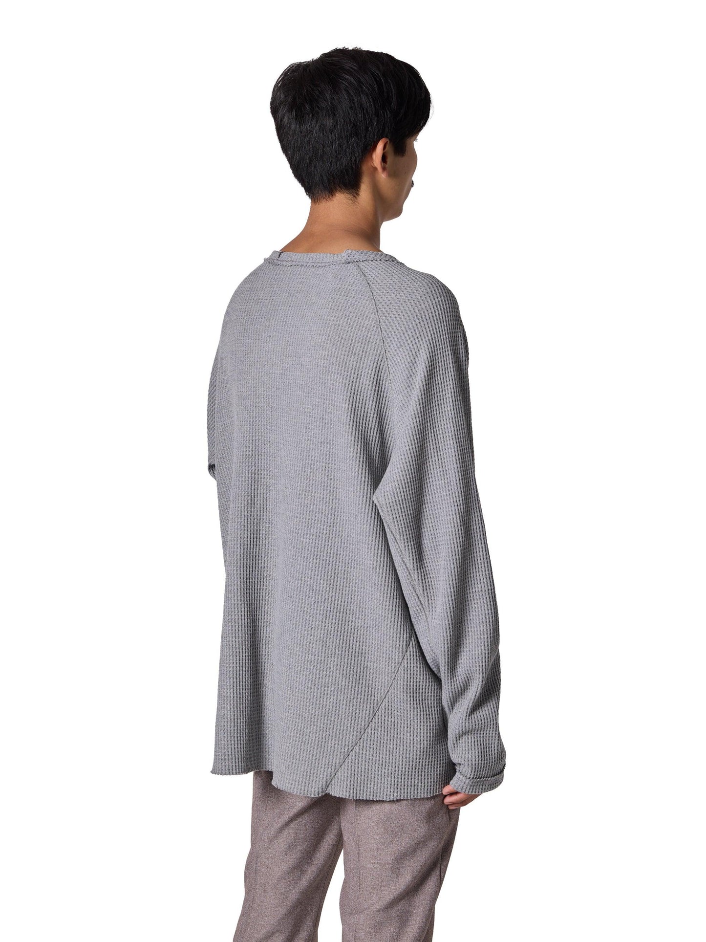 有序套頭上衣 / 棉質保暖