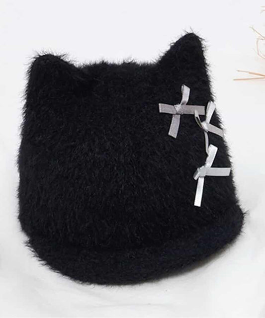 貓咪毛絨漁夫帽