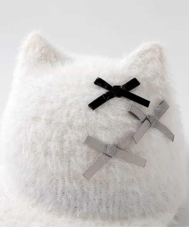 貓咪毛絨漁夫帽