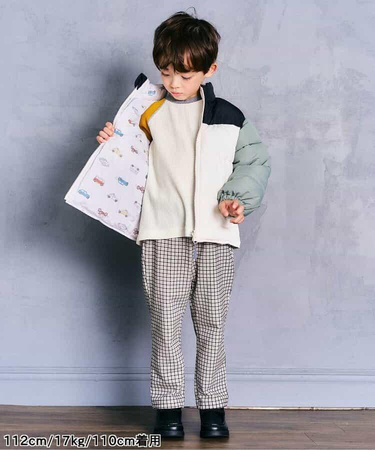 簡約標誌點綴華夫格T恤