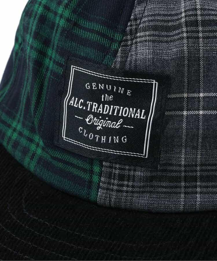 人字紋拼接棒球帽