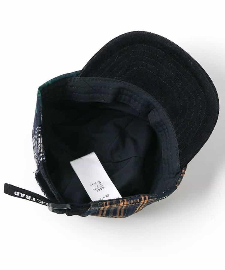 人字紋拼接棒球帽