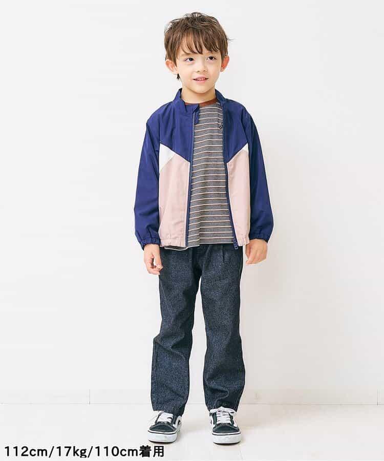 簡約標誌點綴華夫格T恤