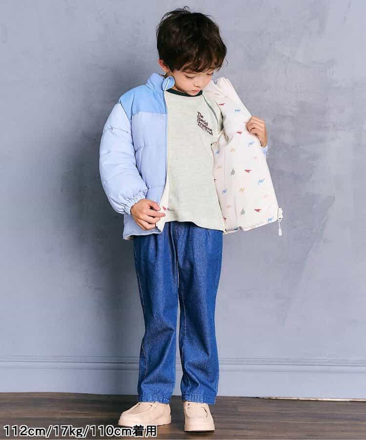 簡約標誌點綴華夫格T恤