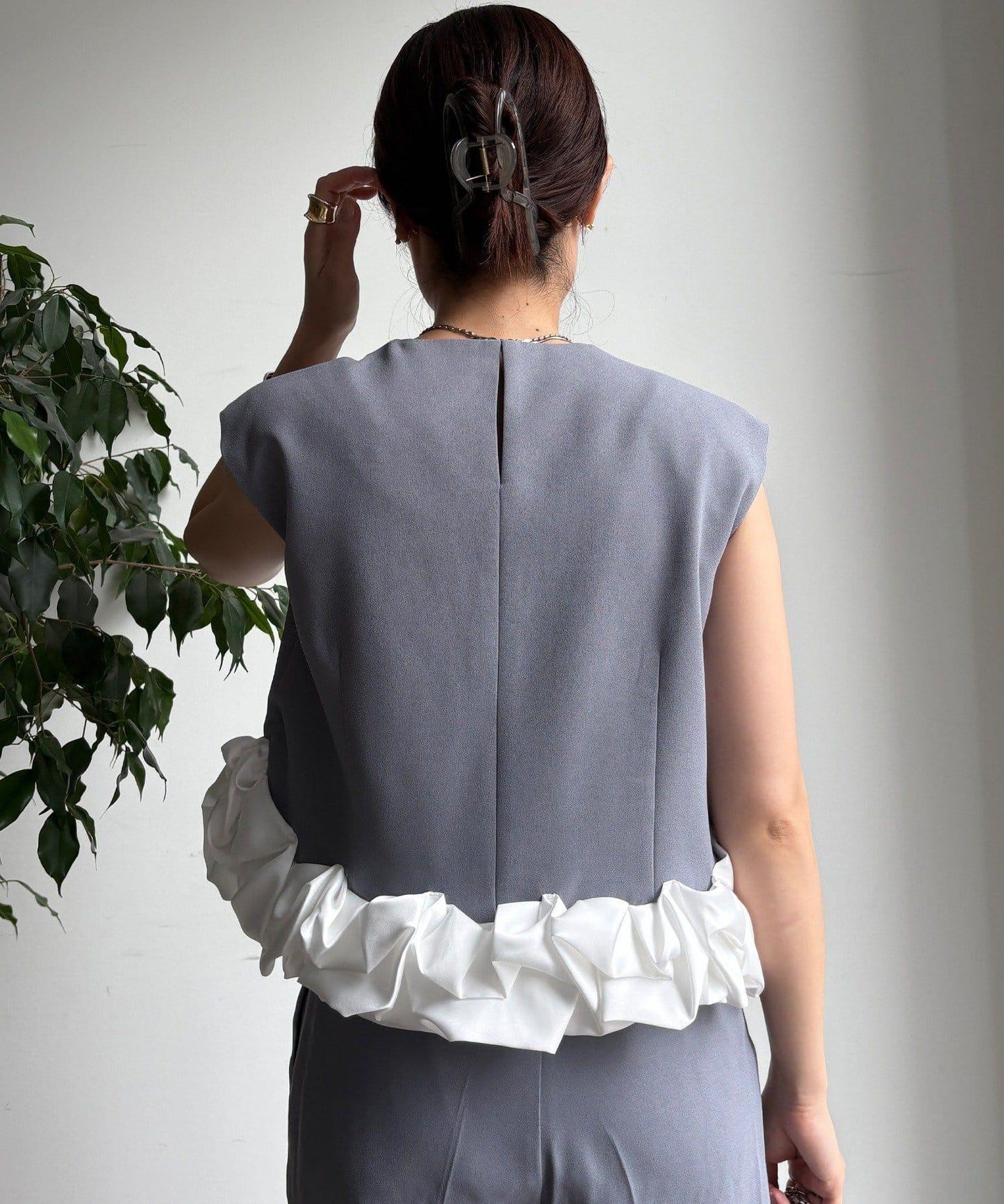 【DouDou】荷葉邊連衣裙