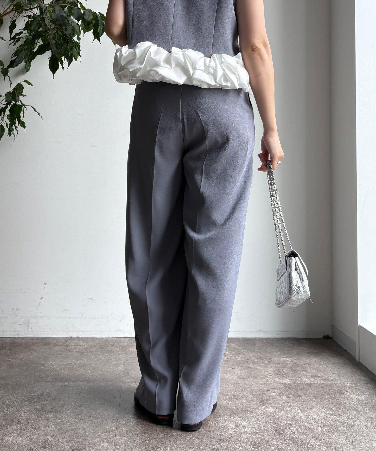 【DouDou】荷葉邊連衣裙