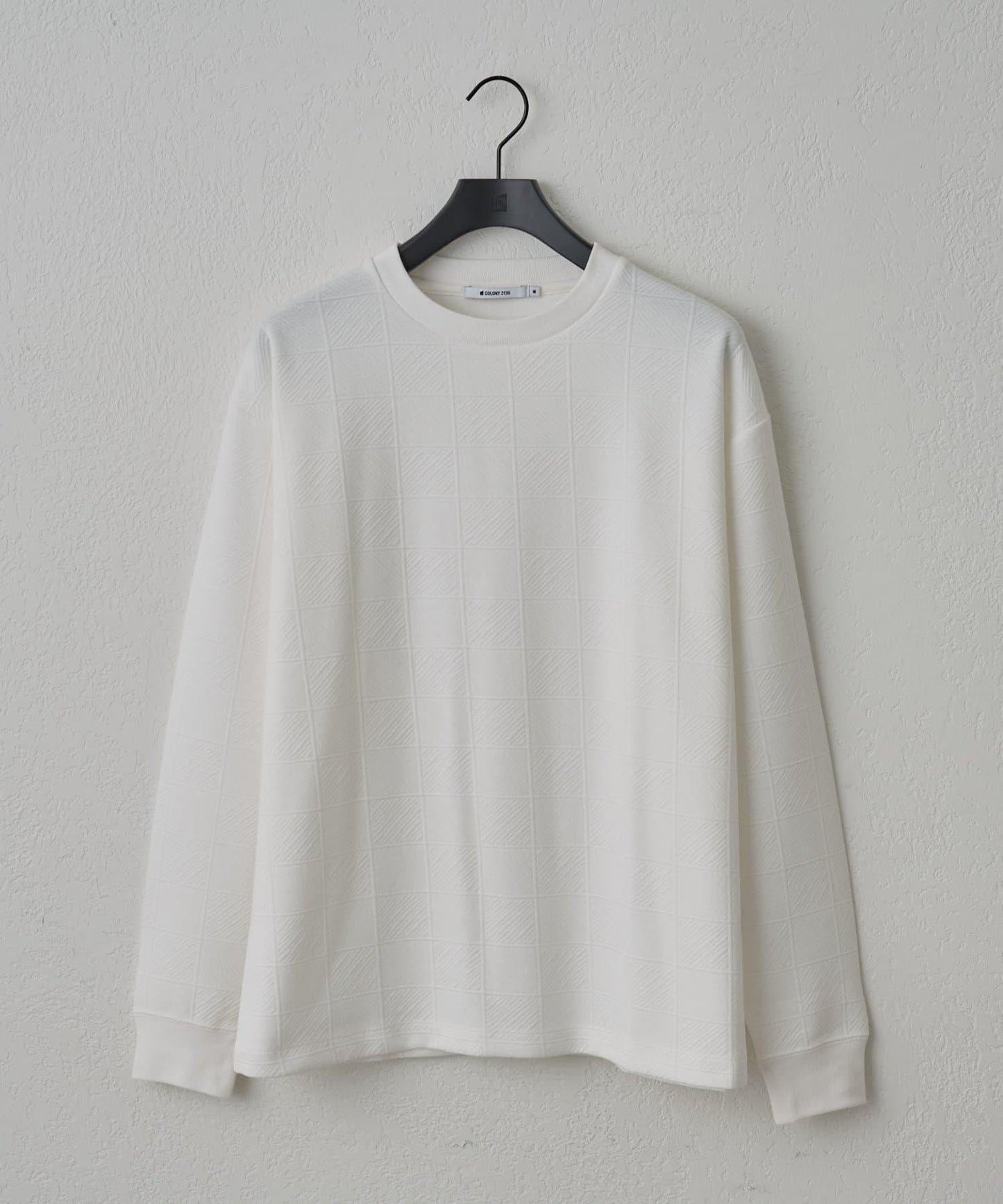 【AW】瓷磚提花長袖T恤