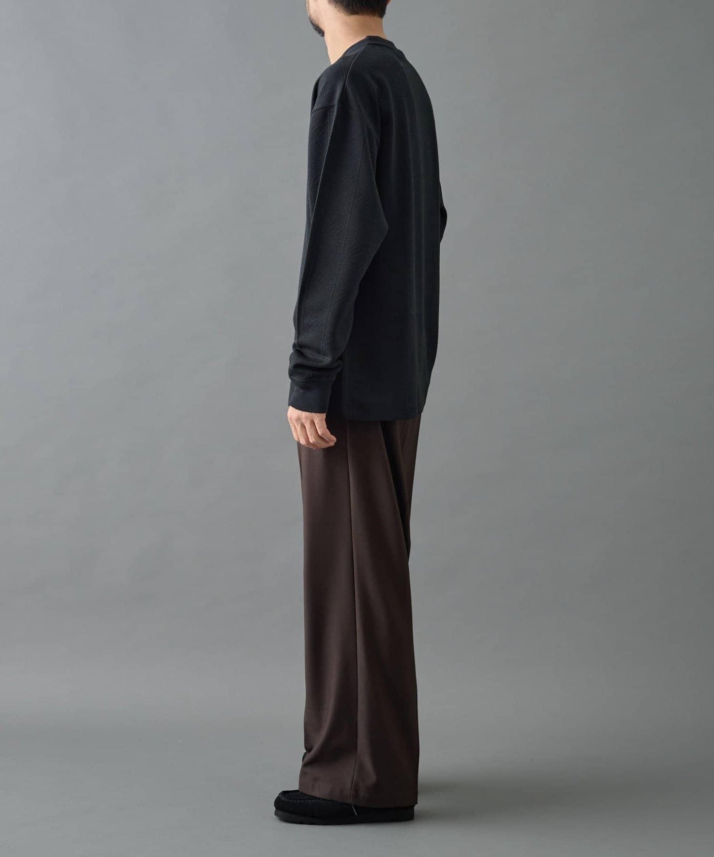 【AW】瓷磚提花長袖T恤