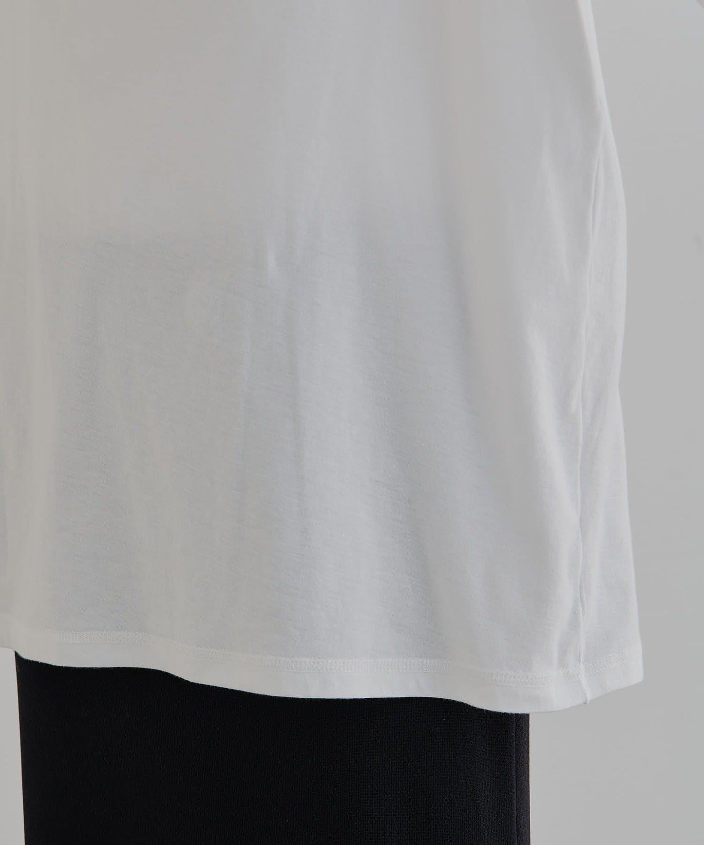 【復刻】波點網紗拼接疊穿長袖T恤