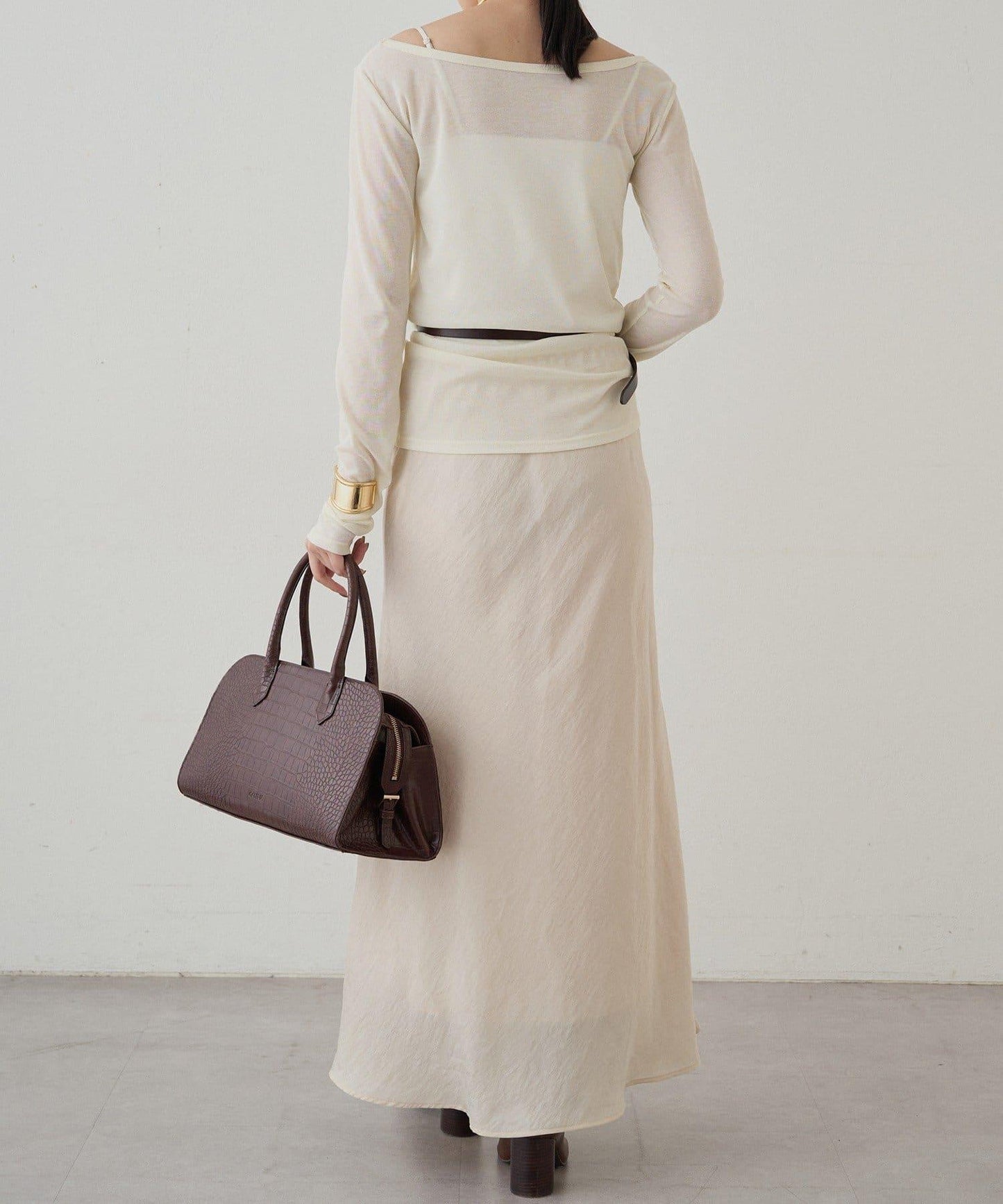 圓領透視長袖T恤