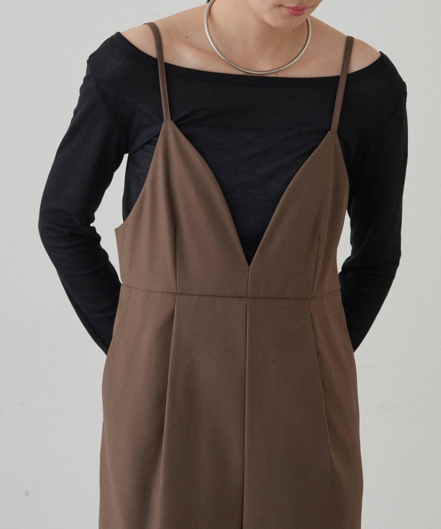 圓領透視長袖T恤