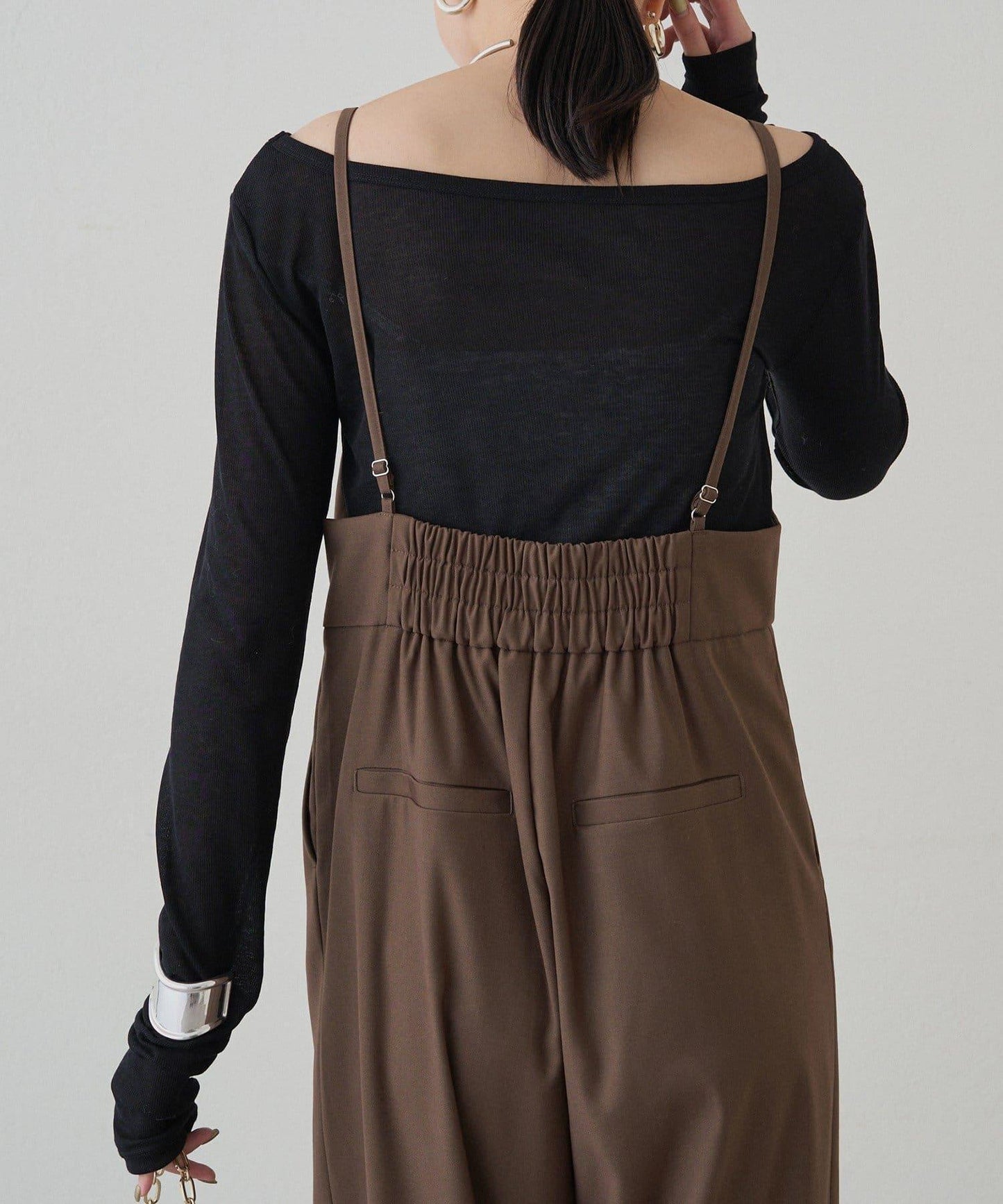 圓領透視長袖T恤