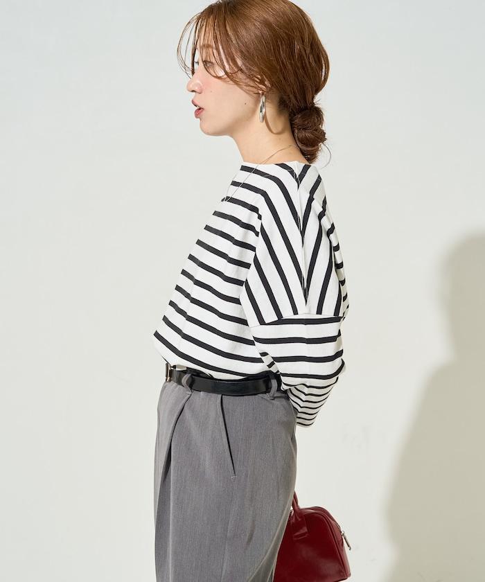 巴斯克條紋長袖T恤