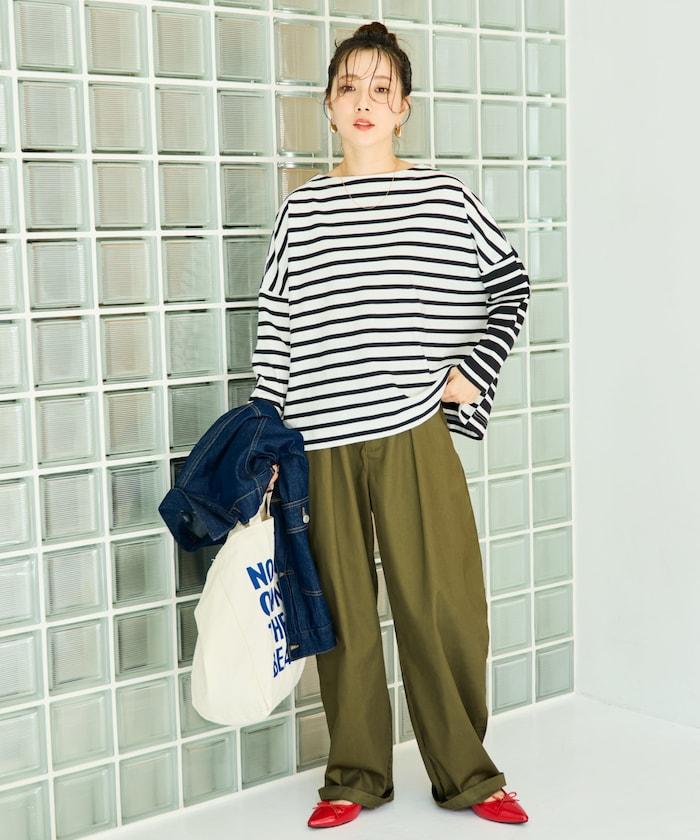 巴斯克條紋長袖T恤