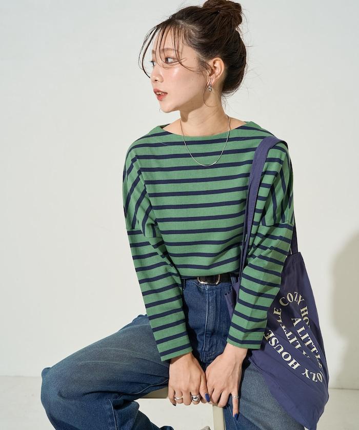 巴斯克條紋長袖T恤