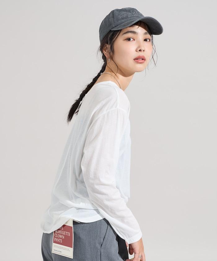 寬鬆透氣乾爽長袖T恤