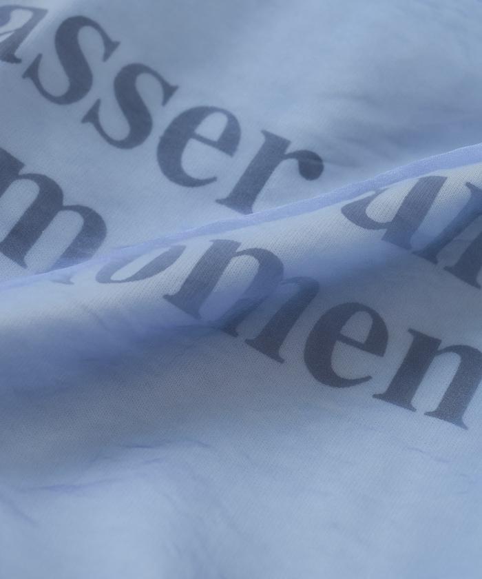 【套裝商品】歐根紗字母T恤套裝