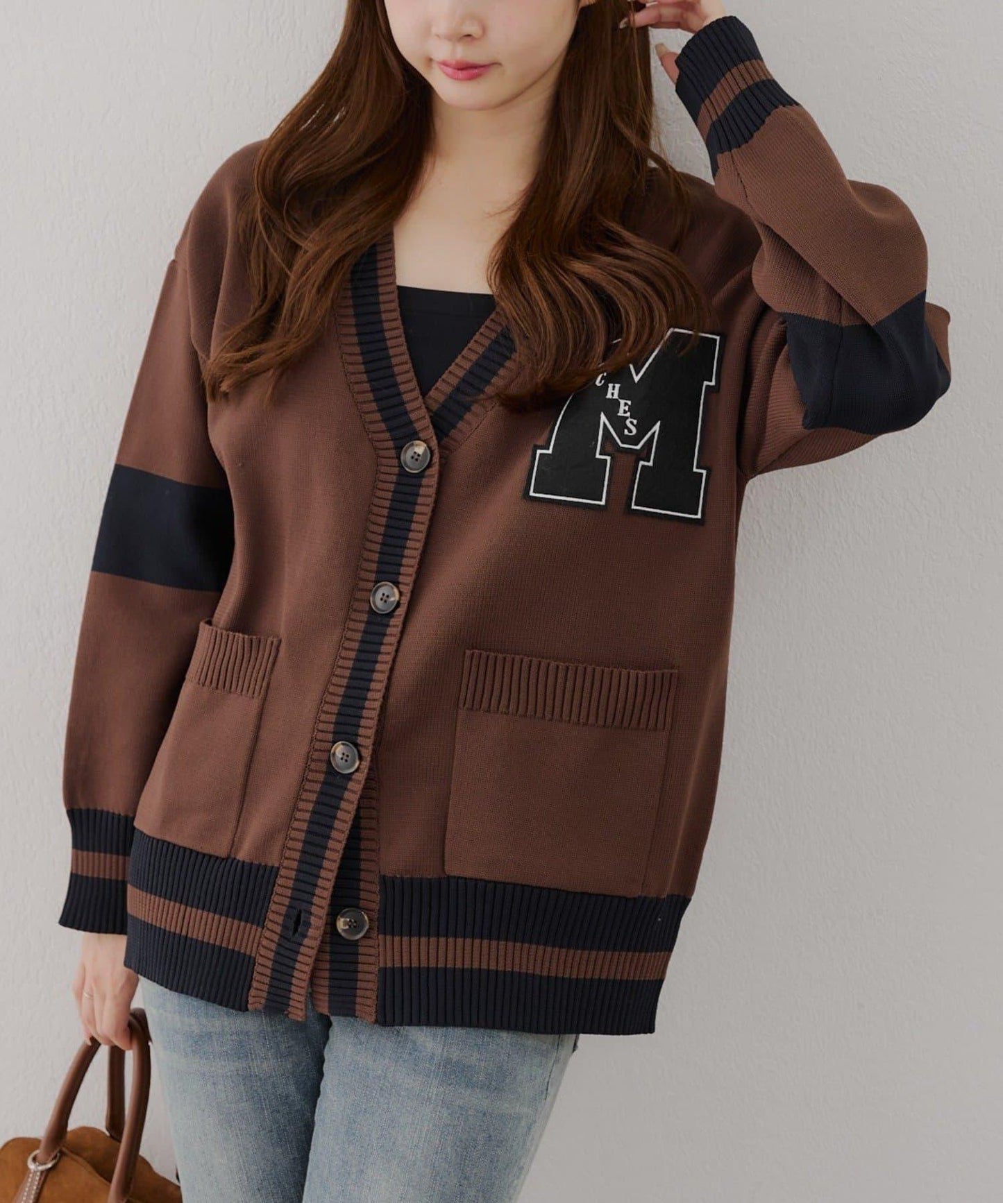 累計1萬件的人氣系列!【RMAF】字母開衫