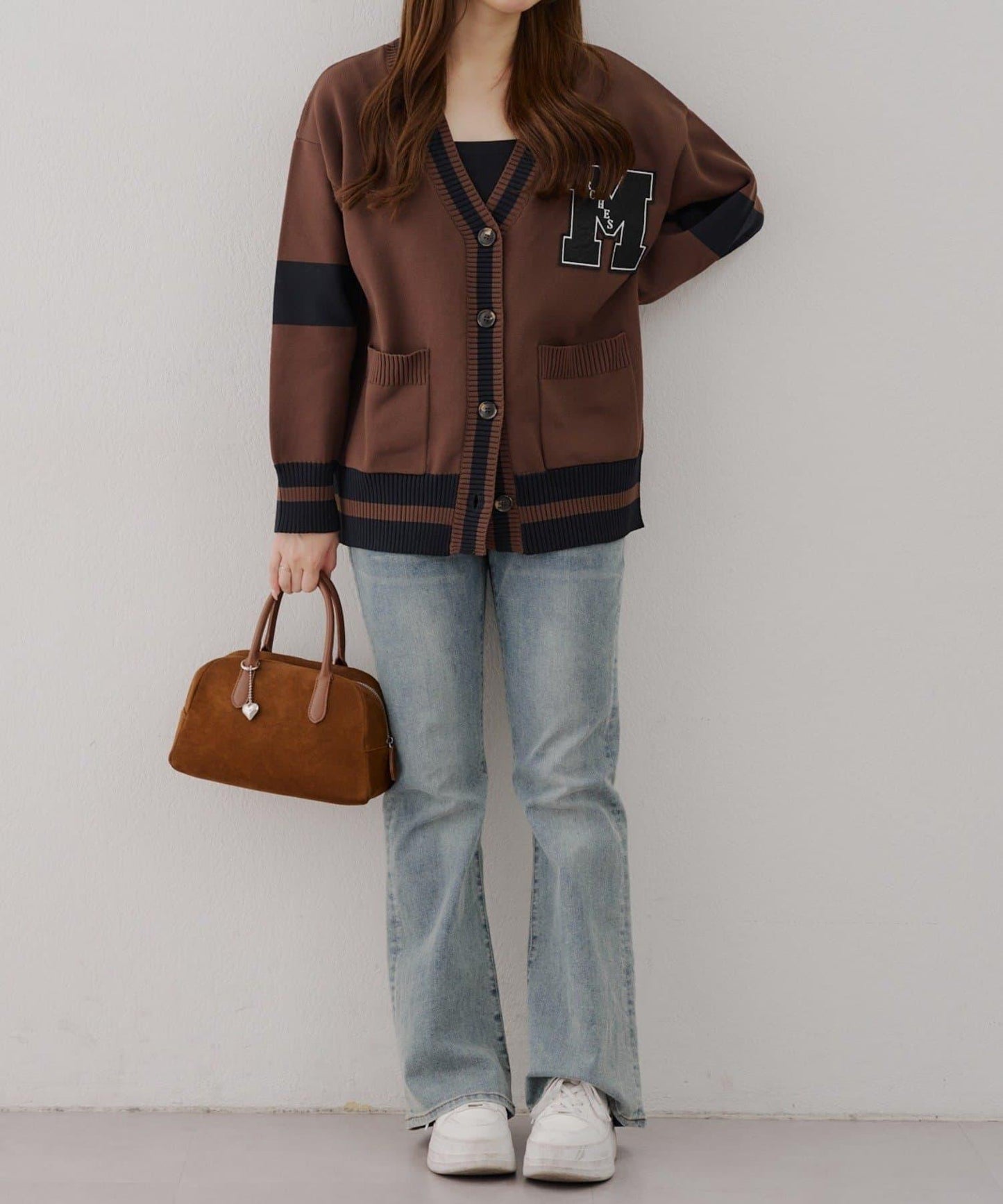 累計1萬件的人氣系列!【RMAF】字母開衫