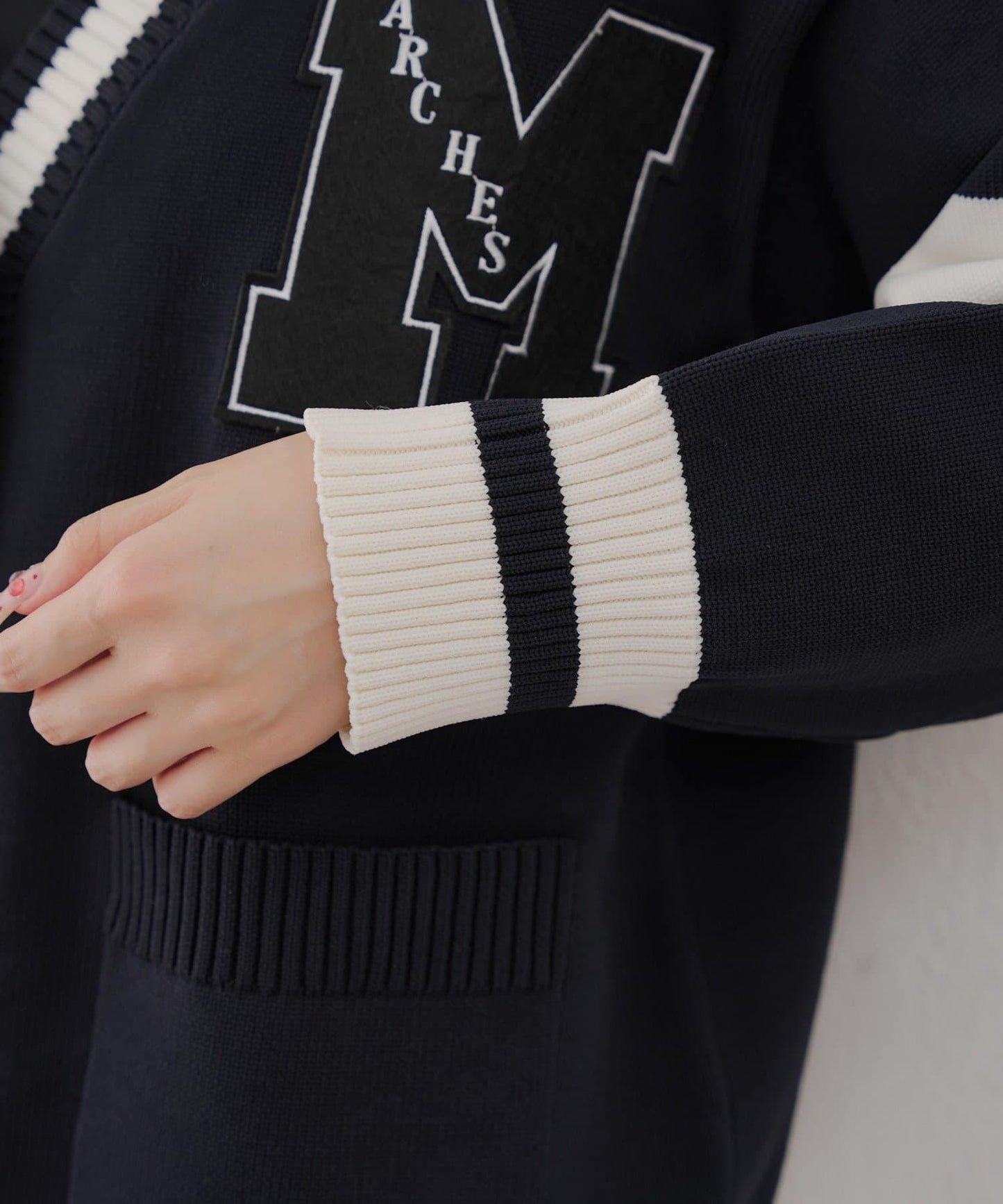 累計1萬件的人氣系列!【RMAF】字母開衫