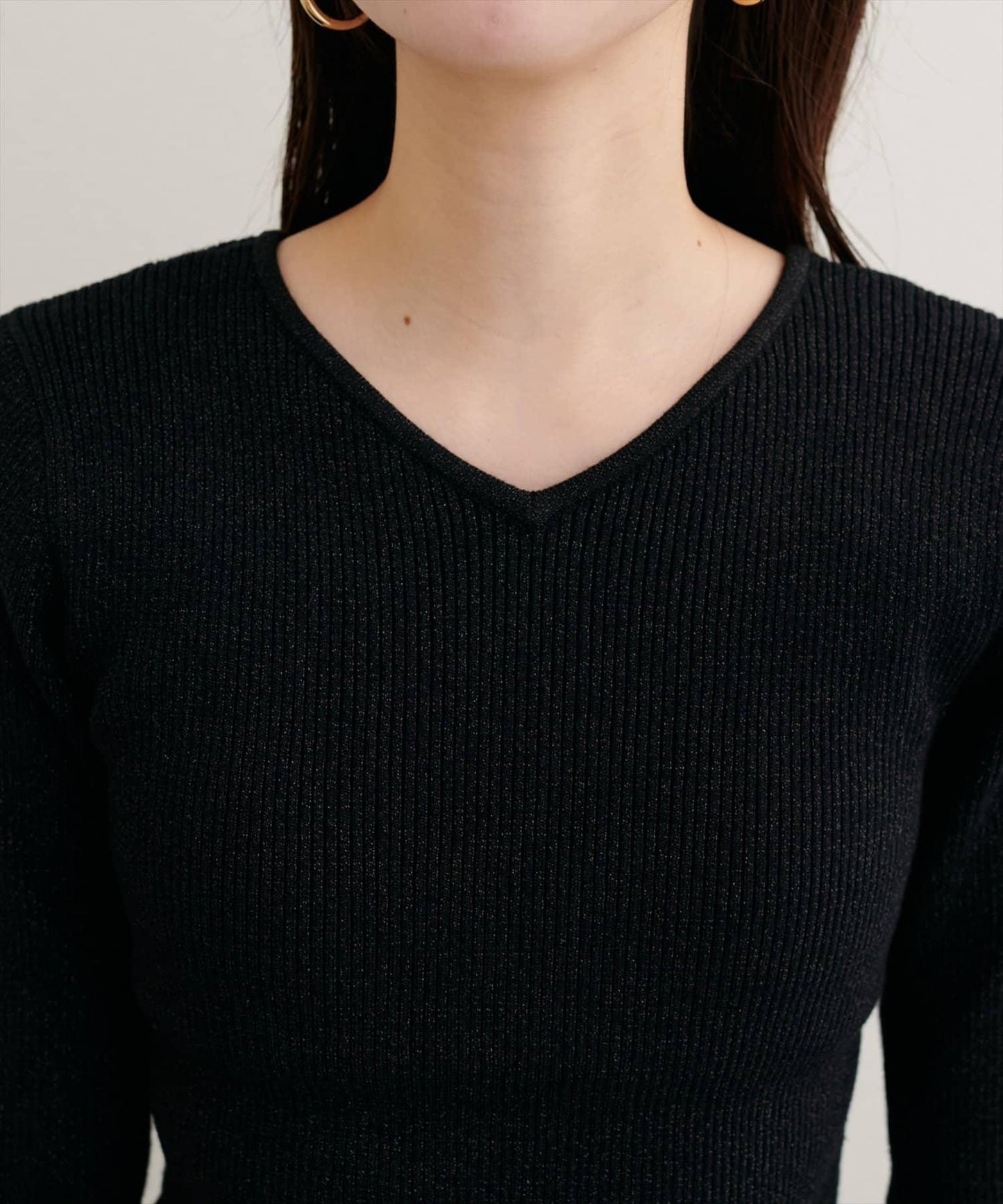 帕爾克羅限定/【mizumami】蝴蝶結裝飾袖針織衫