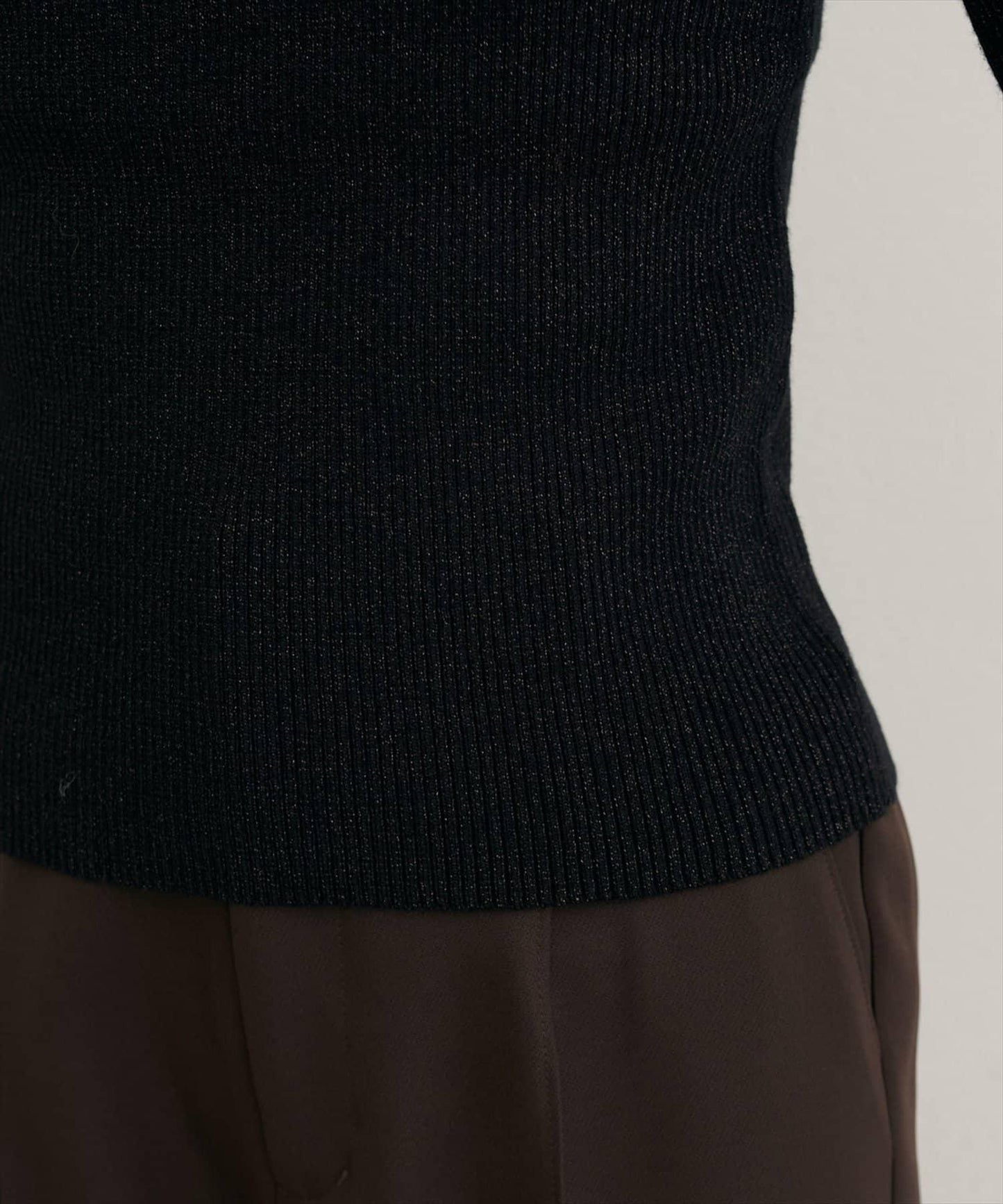 帕爾克羅限定/【mizumami】蝴蝶結裝飾袖針織衫